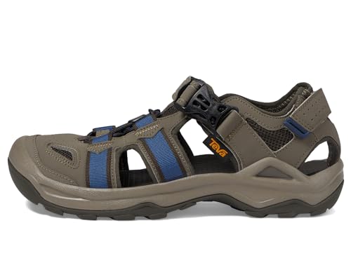 Image of Teva Men's M Omnium 2 Leather Fisherman Sandal | Water Sports Sandals