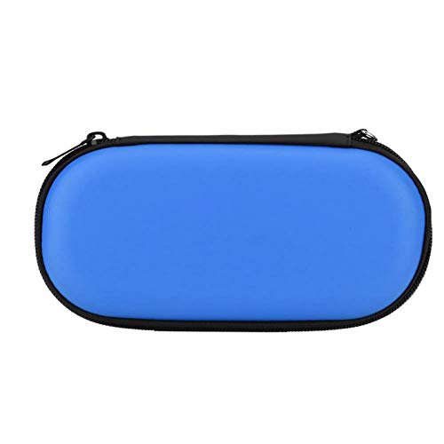 Heayzoki Pochette de Protection Rigide pour Housse de Transport, Housse de Transport Rigide Antichoc pour Sacoche de Voyage pour Sony PS Vita, avec Stockage de Jeu intégré(Bleu)