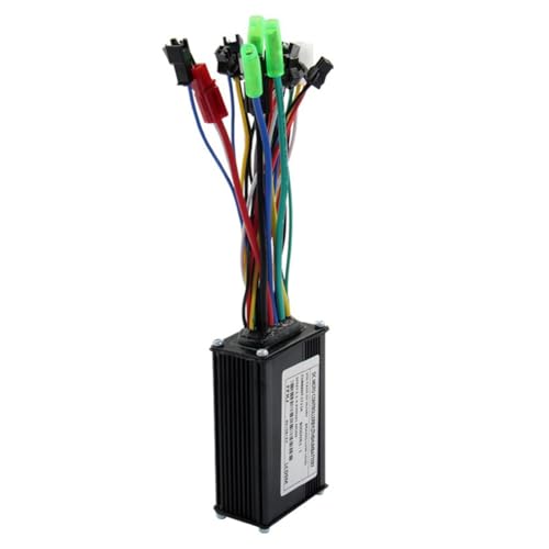 Bnnlqpsttg Controlador sin escobillas 36V 48V 250W 350W 17A de tres modos con limitador de velocidad para bicicleta eléctrica y scooter.