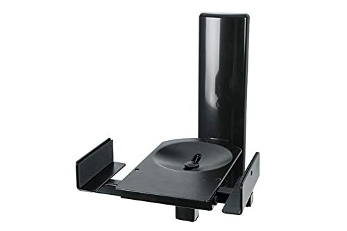 B-Tech BT77 Ultragrip Pro Speaker Mount, Set of 2, Side Clamp with Tilt and Swivel, Black