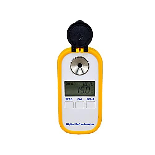 Digital Refractometer Coolant Refractometer Freezing Point Tester with Range Glass Water -60-0℃ Ethylene Glycol -50-0℃ Propylene Glycol -70-0℃