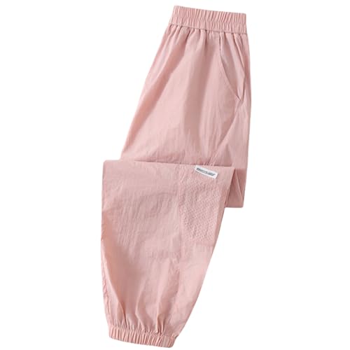 Kids Lightweight Pants Quick Dry Thin Active Outdoor Joggers for Boys or Girls 3-14 Years3