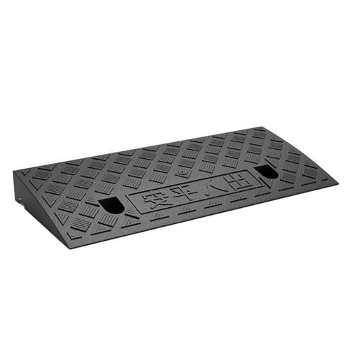Rampa portátil para coche negra/amarilla 40x60x22cm