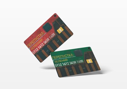 Stalker 2 heart of chrynobyl themed Credit Card Skin Decal – Durable Debit Card Sticker Cover – Waterproof Card Covers for Debit Cards – Credit Card Cover with Chip Cutout – Card Sticker Cover