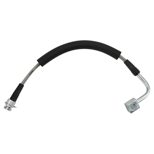 Image of TRQ Performance Front and Rear Brake Hose Set Compatible with 2011-2012 Chrysler Town & Country Dodge Grand Caravan 2012-2015 Ram C /V 2011-2014 Volkswagen Routan