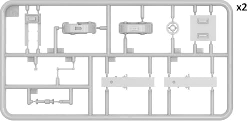 Passage à Niveau Miniart 1:35 - Complément pour Rails et Décors - 4