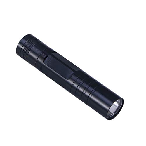 Mini lanterna LED portátil ultra brilhante com cordão para acampamento, caminhada, escalada sem pilh