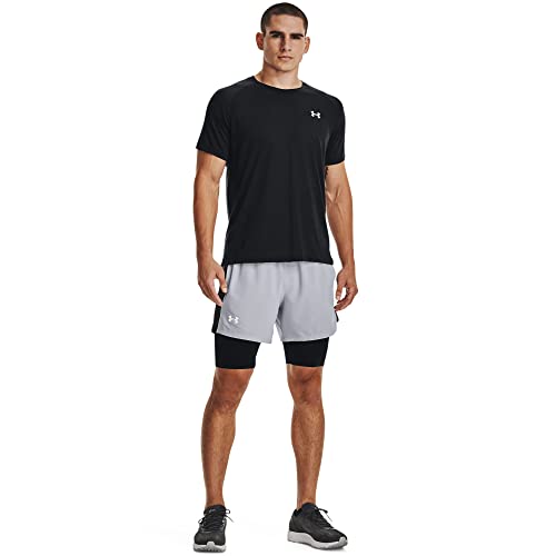 Under Armour Launch 5'' 2N1 Corto Uomo Grigio S