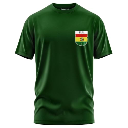 Bolivia Mens Shirt, Unisex Premium Bolivia Crewneck T-Shirt, Gameday Shortsleeve Top