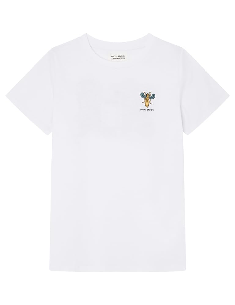 Springfield t-Shirt, White, S