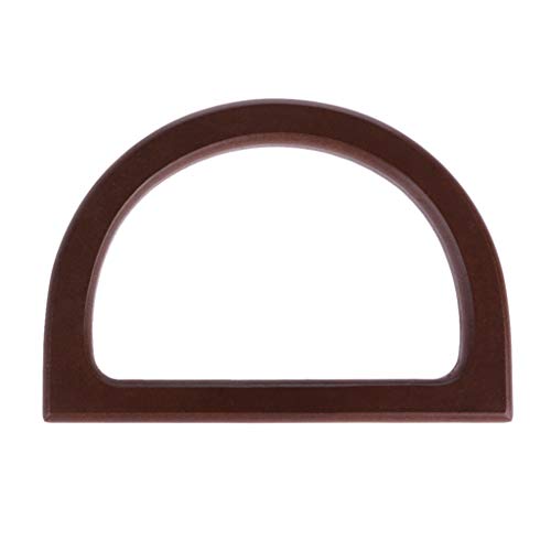 Tandou Poignée en Bois Remplacement Bricolage Sac à Main Sac à Main Cadre Sac Accessoires Cover