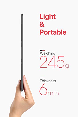 Inateck Surface Go Keyboard, Bluetooth 5.1, 7-Color Backlight, Compatible with Surface Go 1 and Go 2 (2020 New), KB02009 Black - Image 5