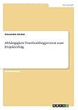Abhängigkeit Teambuildingprozess zum Projekterfolg