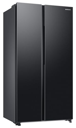 Samsung 653 L, 3 Star, Frost Free, Double Door, Convertible 5-in-1 Digital Inverter, Side By Side AI Enabled Smart Refrigerator with WiFi (RS76CG8003B1HL, Black Matt) 7 311Y0CZsegL