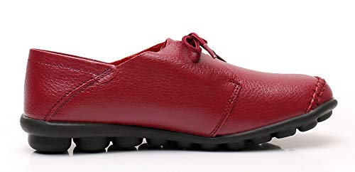 Image of VenusCelia Women's Breathable Comfort Walking Office Flat Loafer