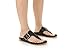 VIONIC, Women, Emma Thong Sandals, Black Leather, 5, Medium