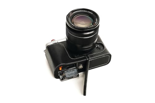 Sac demi-boîtier FUJIFILM XE3 cuir véritable noir fait main