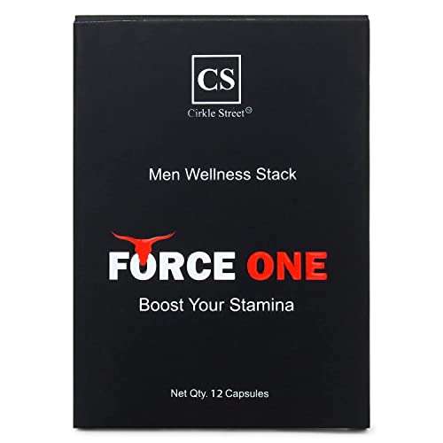CIRKLE STREET Wellness force One Capsule, Health & Immunity for Men, Natural with No Side Effects - Pack of 12 Capsules