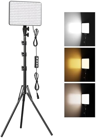 30W Upgraded Photography Lighting Kit, Anautin 1-Pack LED Video L...