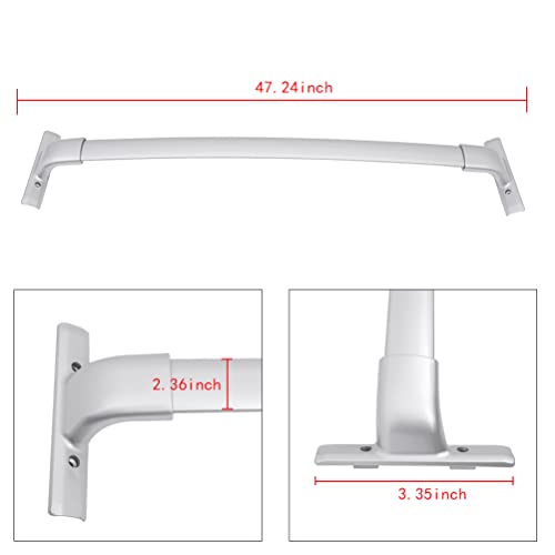 Roadfar Roof Rack Cross Bars Fit For Nissan Murano 2015-202,Aluminum Luggage Cross Bar Cargo Rooftop Ski Kayak Bike Snowboard-Fits Side Rails Models Only #TOP1