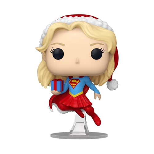 Funko Pop! Heroes: Holiday '24 – Supergirl - DC Comics - Collectable Vinyl Figure - Gift Idea - Official Merchandise - Toys for Kids & Adults - Comic Books Fans - Model Figure for Collectors