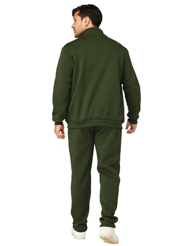 Men's Tracksuits Casual Sweatsuit 2 Piece Full Zip Sweatshirt and Sweatpants Set Athletic Jogging Suit4