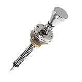 Songholee Alloy Pinball Plunger Handle - Heavy Duty Smooth Spring Rod for Stable Gameplay, Easy to Install, Durable Metal Pinball Machine Accessories (Silver)