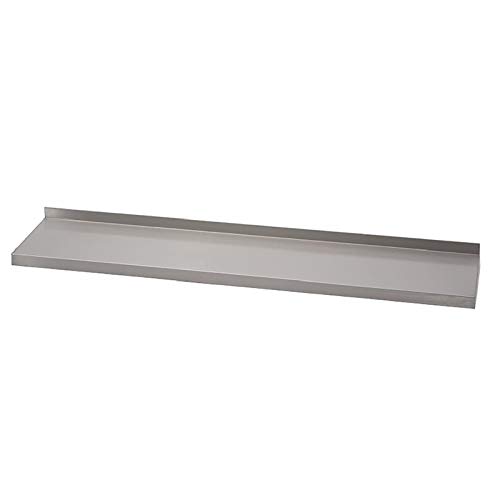 GASTRO M Etagère INOX Murale sans Support - Profondeur 400