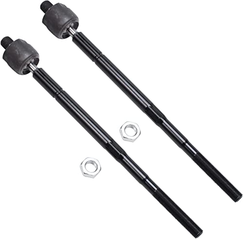 Image of Detroit Axle - 8pc Front End Control Arms Kit for Hyundai Elantra 01-06, 2 Lower Control Arms w /Ball Joints 4 Outer Inner Tie Rod Ends 2 Boots 2001 2002 2003 2004 2005 2006 Replacement