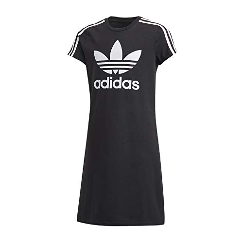 adidas Unisex Kinder skaterjurk Dress, Black/White, 164 EU