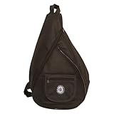 Mochila Alça Transversal Regulável Academia Trabalho faculdade escolar esporte masculina feminina unissex reforçada lona galvanizada semi impermeável grande média espaçosa bolsa