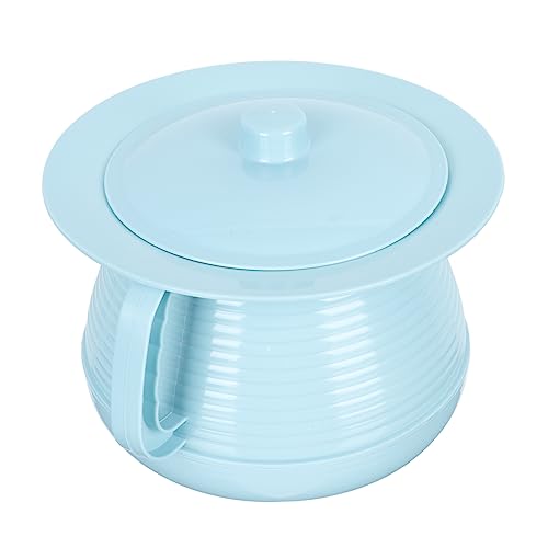 CALLARON 厚みのあるプラスチック製小便器 子供用家庭用 便器 蓋付き デザイン 安定構造 持ち運び簡単 大人用トイレスツール 介護用品 1個