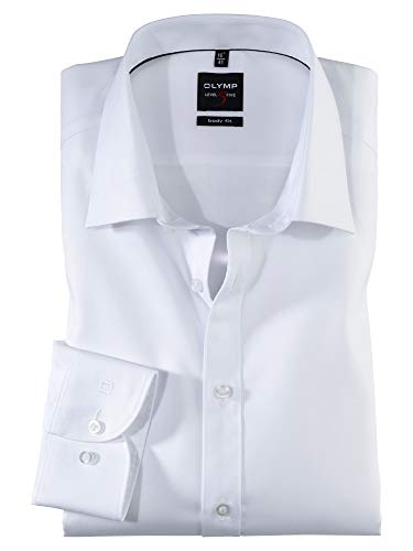 Herren Oberhemd Langarm Bügelfrei - Elegantes Business Hemd Aus Baumwolle