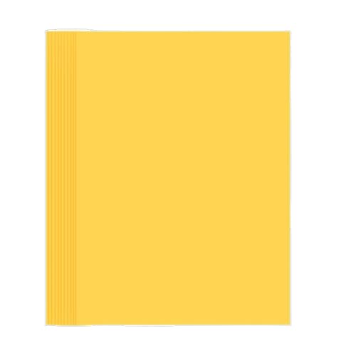 50 Sheets A4 Colored Copy Paper 70gsm Double Sided Printer Paper for Printing Invitations Crafts Making Yellow