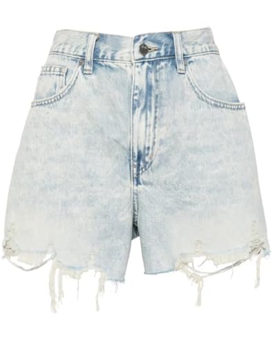 SperLucky Jeans for Women High Waisted Stretchy Short Jeans Loose Leg Denim Short Pants