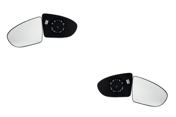 Johns, Espejo Retrovisor Coche, Apto para Nissan Qashqai J10 02/07 – Nuevo lado izquierdo y derecho