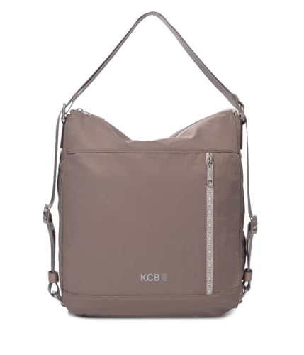 KCB Bolso Mochila Combo | Convertible y con Fácil Acceso | Diseño Versátil y Funcional | Estilo y Organización | Ideal para el Día a Día | 100% Vegano | Color Taupe