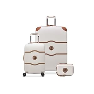 DELSEY PARIS Chatelet Air 2.0 Hartschalengepäck mit Spinnrollen, Angora, 2 Piece Set (19/28), Chatelet Air 2.0 Hartschalengepäck mit Spinnrollen