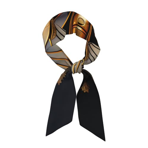 Gold Exquisite Dragonfly Long silk scarves are light and fashionable, suitable for autumn and winter, and are a great gift for women