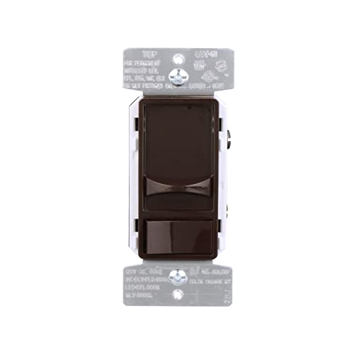 Image of Eaton Universal Slide Dimmer 120V, Black /Brown /Gray