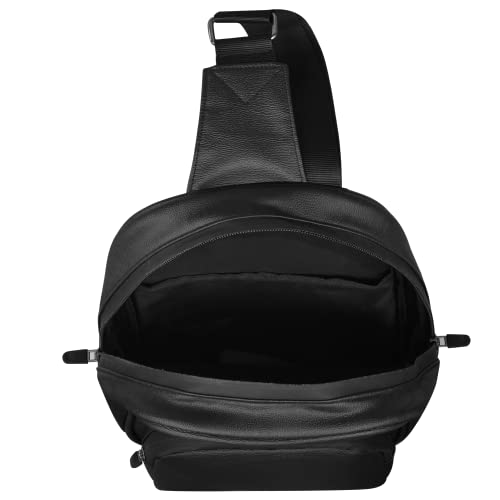 Image of Squircle Sling Elegant Style Document Money Phone Belt Bag for Men and Women