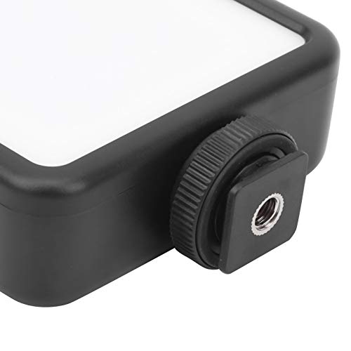 Image of Portable Double Color Temperature Fill Light 3200 5600K 850Lm Dimmable Cordless Video Lamp Black ABS Photography Illumination Equipment for Tripod Mirrorless Camera