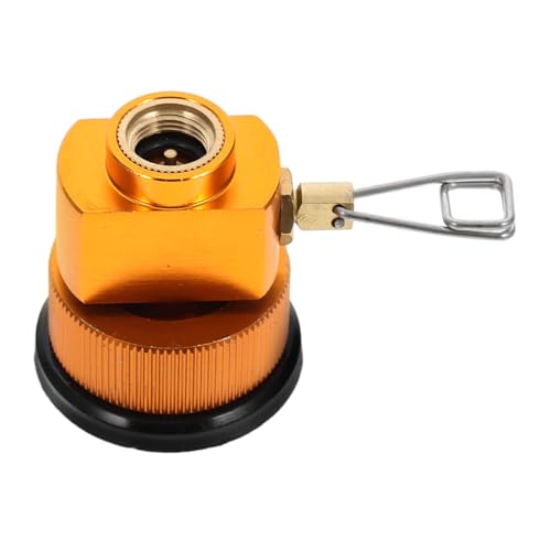 Parliky Camping Gas Canister Adapter Propane Stove Refill Converter Isobutane Tank Valve Adapter for Outdoor Use
