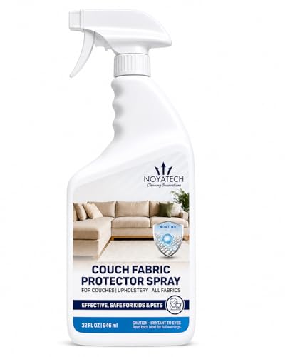 Image of NOYATECH Fabric Protector Spray, Couch Upholstery Stain Guard, 32 oz