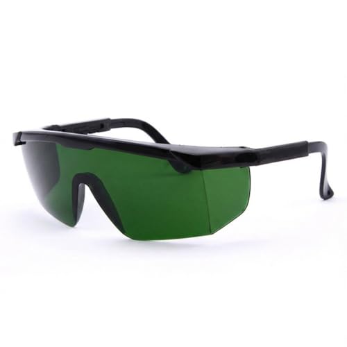VertexOval Gafas para Depilación de Luz Pulsada (IPL) y HPL, Lentes Verdes Anti Deslumbramiento, Accesorio de Belleza Confortable para Sesiones en Casa   Anti Flash y Fatiga Ocular
