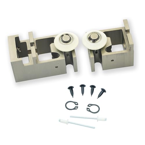 RigidWire Standard Bearing Block Kit with Roller for in-Wall Slide-Outs on Rv Includes Upper and Lower Blocks Rivets Exact-Match Component Replace OE 379060