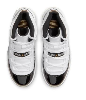 Air Jordan 11 Retro - White, Black, Metallic Gold by Nike3