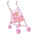 nJiaMe Cochecito Nursery Muebles Juguetes Muñecas Carro Plegable con los de 12 Pulgadas para Mini Cochecito Regalo de los Juguetes de los niños del Cabrito del Regalo del día