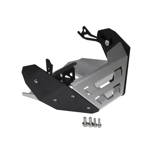 Protection châssis F900R contre les impacts de gravillons : sabot moteur haute résistance