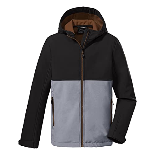 killtec Jungen Softshell Jacke mit Kapuze KOW 203 BYS SFTSHLL JCKT,...